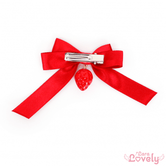 みつあみリボン(赤)