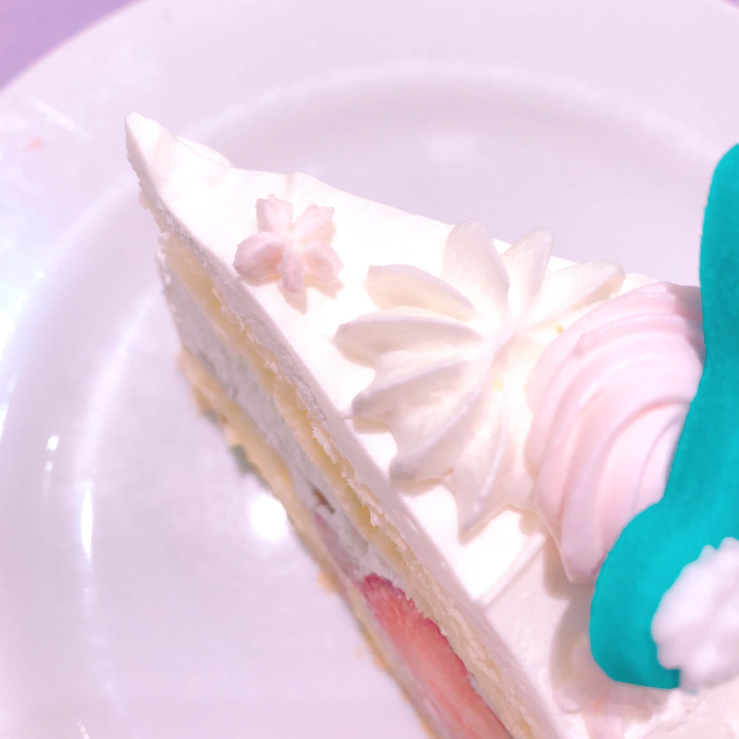 ゆめかわいい桜の生クリーム