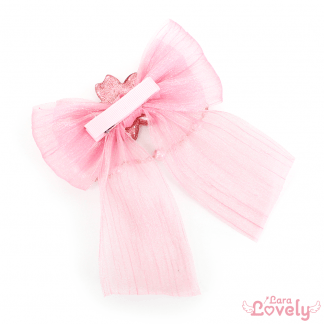 きらきらSAKURAブローチ＆オーガンジーヘアクリップ