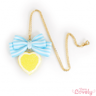 レモンネックレス(ストライプ)