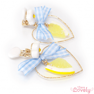 レモンネックレス(ストライプ)