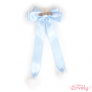 ポンポンツインテールリボン(ピンク)