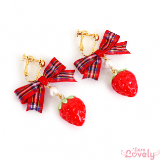 ポンポンツインテールリボン(ピンク)