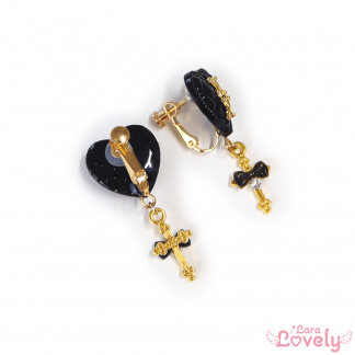 シュシュ風リボンブレスレット(ピンク)